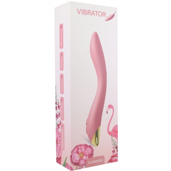 Vibro G-Spot Flamingo 23cm Roze