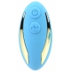 Shark Remote Control Silicone Cock Ring Blue