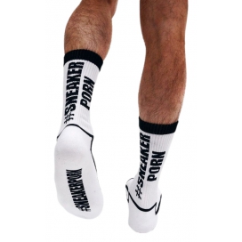 Sk8erboy Sneakerporn Socks White Black