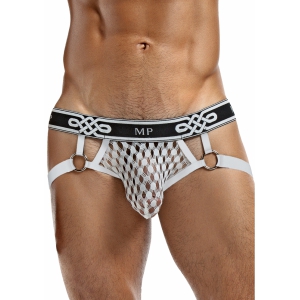 male power Jock Ring PEEP SHOW Bianco