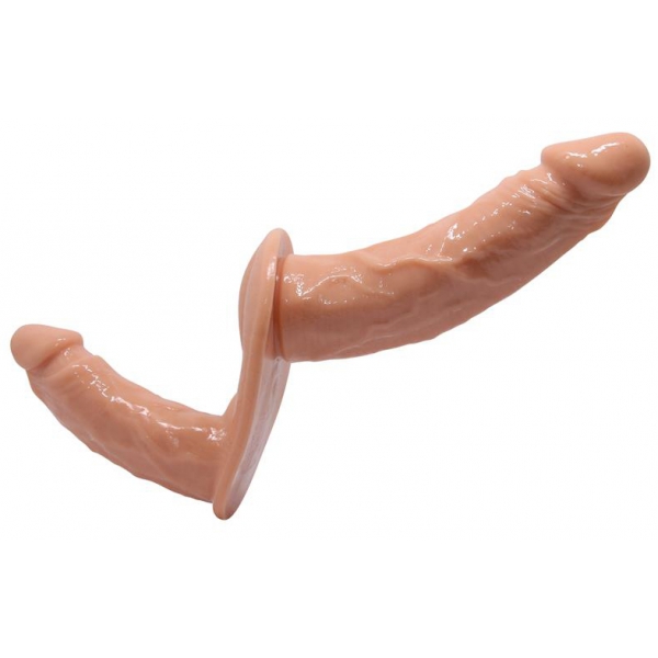 Cinto de dildo duplo ultra 12 x 3,5 cm