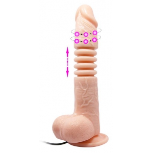 Baile Dildo vibrante Thunder Up 17 x 4 cm