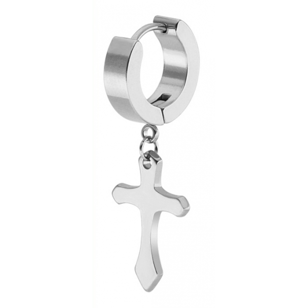 CROSS Silver Earring