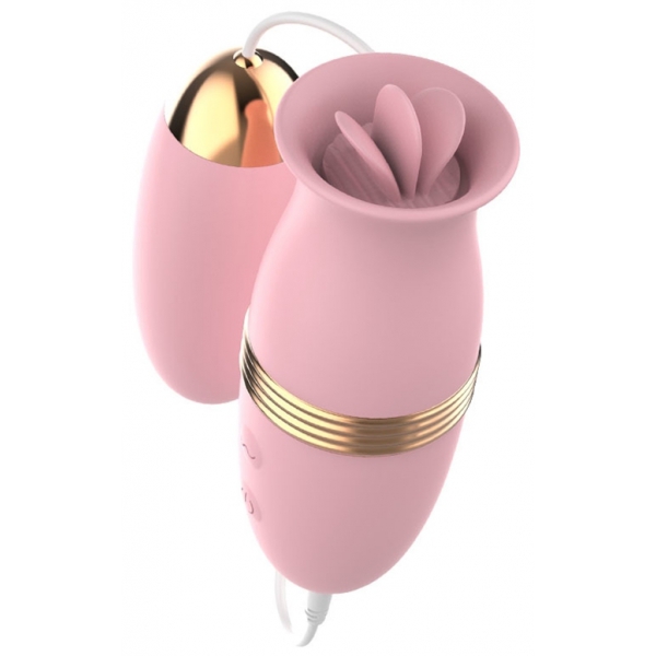 Klitoris-Stimulator Lilo Tongue Pink