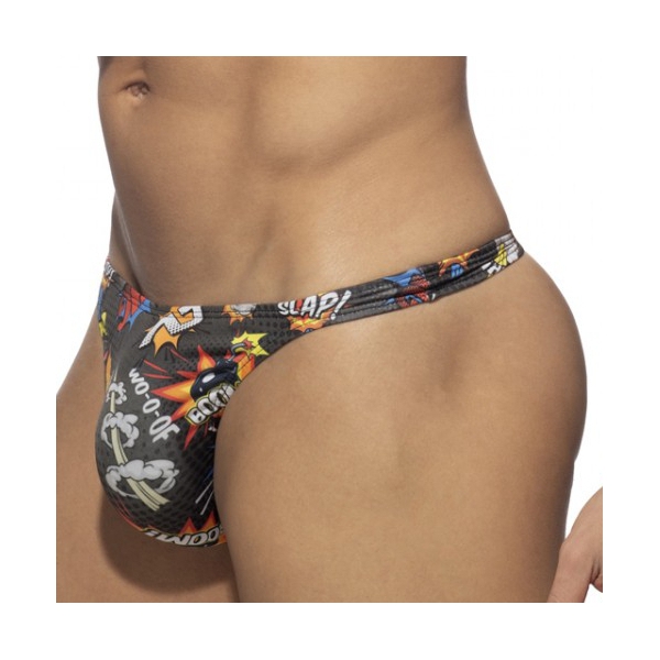 Thong COMIC Addicted Black