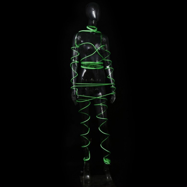Corde de bondage Luminous 5M Verte