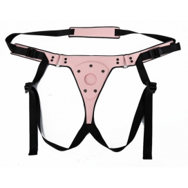 KinkHarness Pink Pants Belt & Dildo Harness