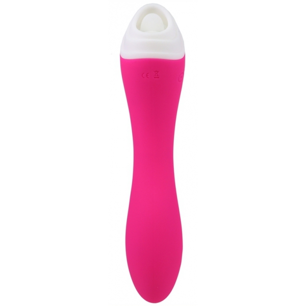 Licky Clitoris and G-Spot Stimulator 20cm Pink