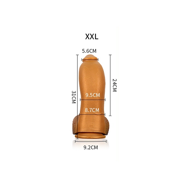 Ashika XXL siliconen dildo 24 x 9.5cm