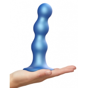 strap on me Plug Palline in silicone Strap-On-Me L 15 x 3,9 cm Blu