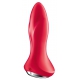 Plug vibrante collegato Rotator 1 Satisfyer 10 x 4cm Rosso