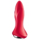 Plug vibrante collegato Rotator 1 Satisfyer 10 x 4cm Rosso