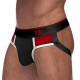 Jockstrap RETRO SPORT Schwarz-Rot