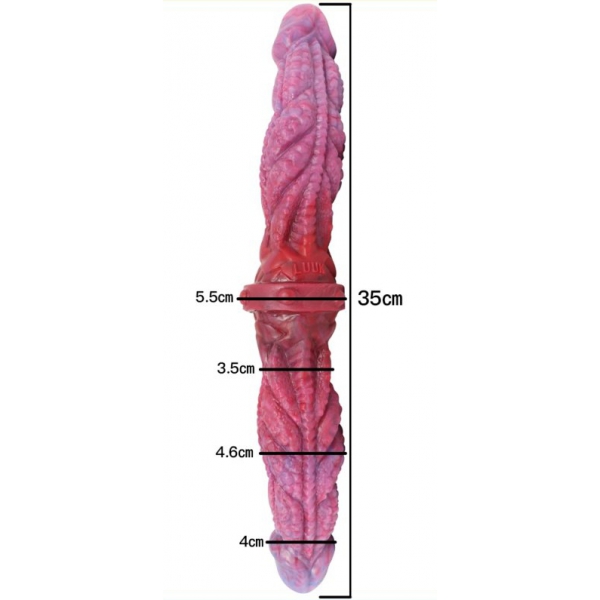 Doppeldildo Duo Rept 35 x 4.5cm