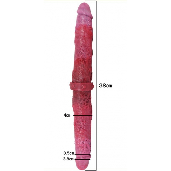 Dildo doppio Duo Freak 38 x 4 cm