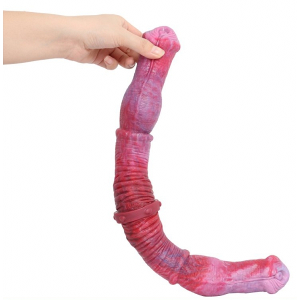 Duo Wolf dubbele dildo 48 x 5cm