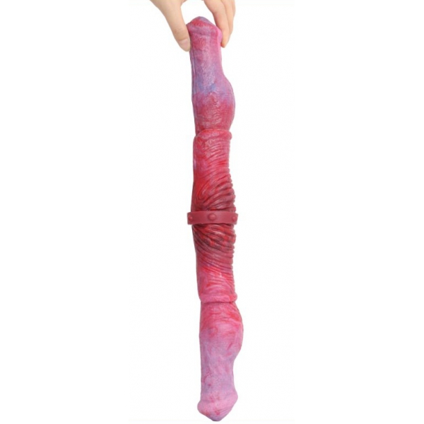 Duo Wolf dildo doppio 48 x 5cm