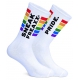 Calcetines blancos SneakFreaxx Pride