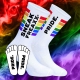 Weiße Socken SneakFreaxx Pride