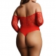 CROTCHLESS Body Rojo