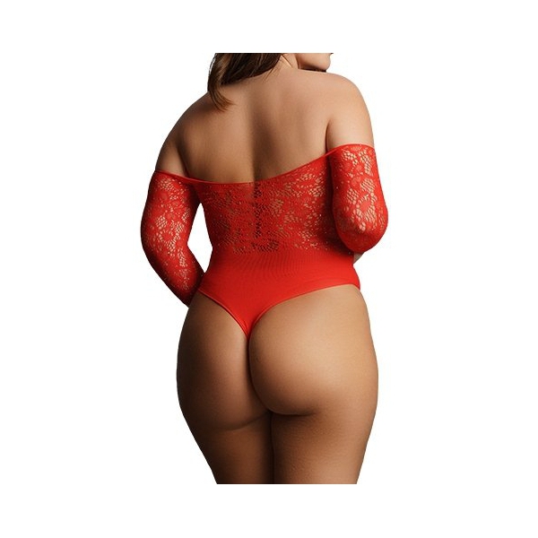 CROTCHLESS Body Rojo