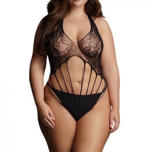 Le Désir STRAPPY LACE Body Black