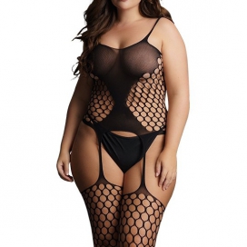 FENCE NET Body and Stockings Black