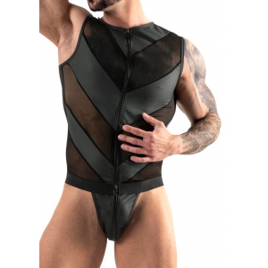 Svenjoyment PLAYSUIT MEN Jock Bodysuit Zwart