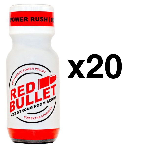  BULLET ROJO 25ml x20