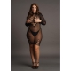 Robe sexy Grande Taille LONG SLEEVE Noire