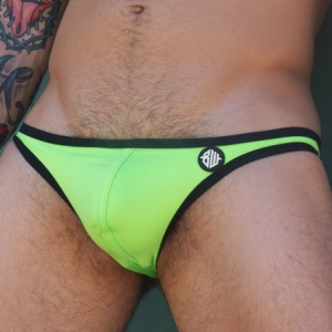 Breedwell DOMINADOR MANKINI dossiers Fluorescente verde