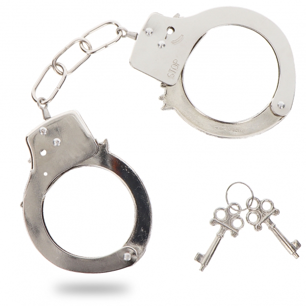 Metal Handcuffs Fun Cuffs Silver