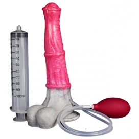 PINKALIEN Squirting Silicone Dildo - 07