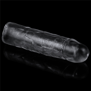 LoveToy Flawless Clear Penis Sleeve Add 1''