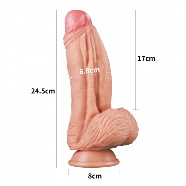 Consolador realista Ttbm Cock 18 x 6.5cm
