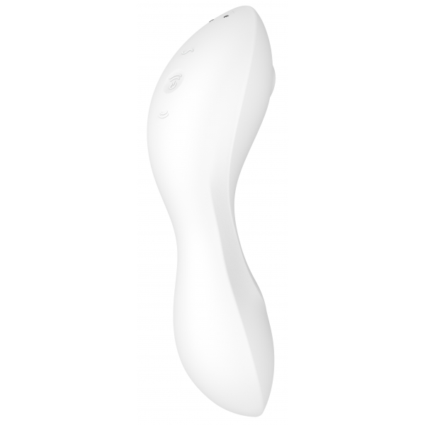 Curvy Trinity 5+ Satisfyer Connected Clitoral Stimulator White