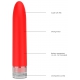 Mini Vibro Eleni 14cm Red