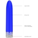 Mini Vibro ELENI 14cm Azul