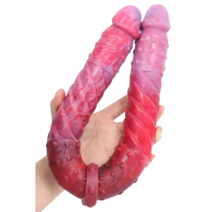 DoublePlayz Double Dildo Duo Twist 53 x 4.2cm