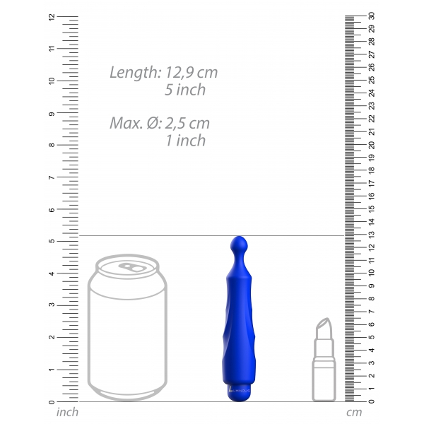 Dido Mini Vibrator 13cm Blauw
