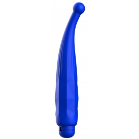 Luminous Lyra Mini Vibrator 15cm Blau