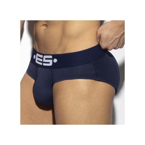 BACK UP WONDERBRIEF Navy padded briefs