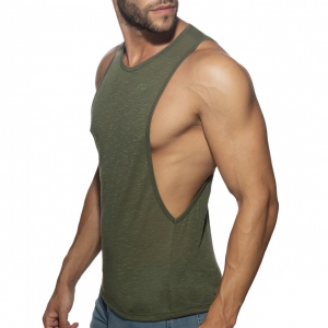 Addicted Tank top THIN FLAME Khaki