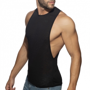 Addicted Tank top THIN FLAME Black