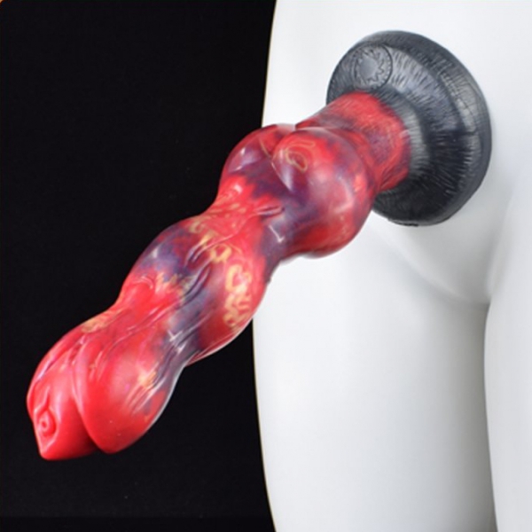 Dragon Color Silicone Dildo - 07