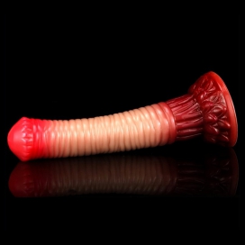 Gradient Color Animal Dildos - 03 RED