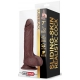 Dildo realistico Slidy Cock 12,5 x 3,8 cm Marrone