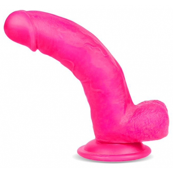 Consolador realista Slidy Cock 15 x 4cm Rosa