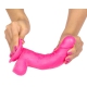 Gode réaliste Slidy Cock 15 x 4cm Rose