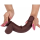 Dildo realistico Slidy Cock 17 x 4 cm Marrone